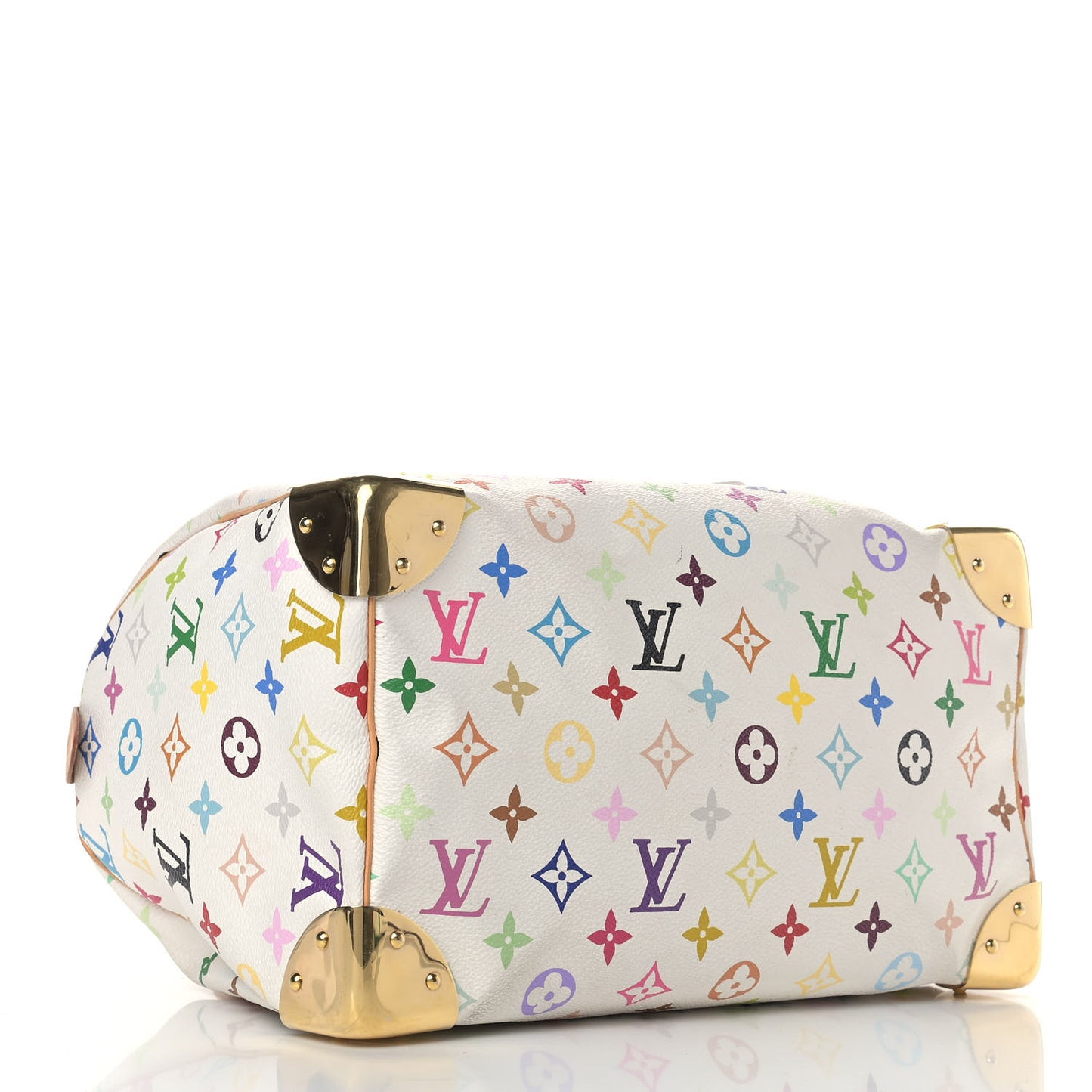 Monogram Multicolor Speedy 30 White