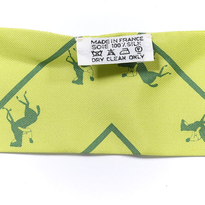 Hermes Silk Duc Carriage Horse Twilly 3 of 4