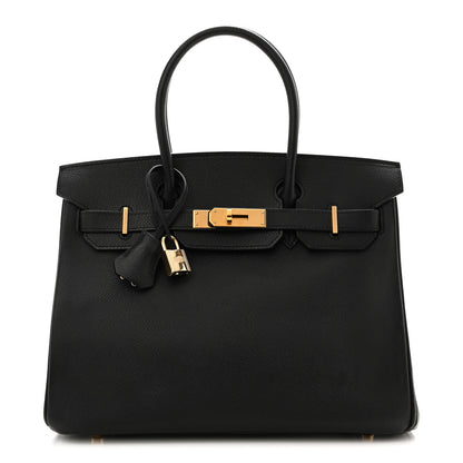 Hermes Epsom Birkin 30 Black 1 of 12