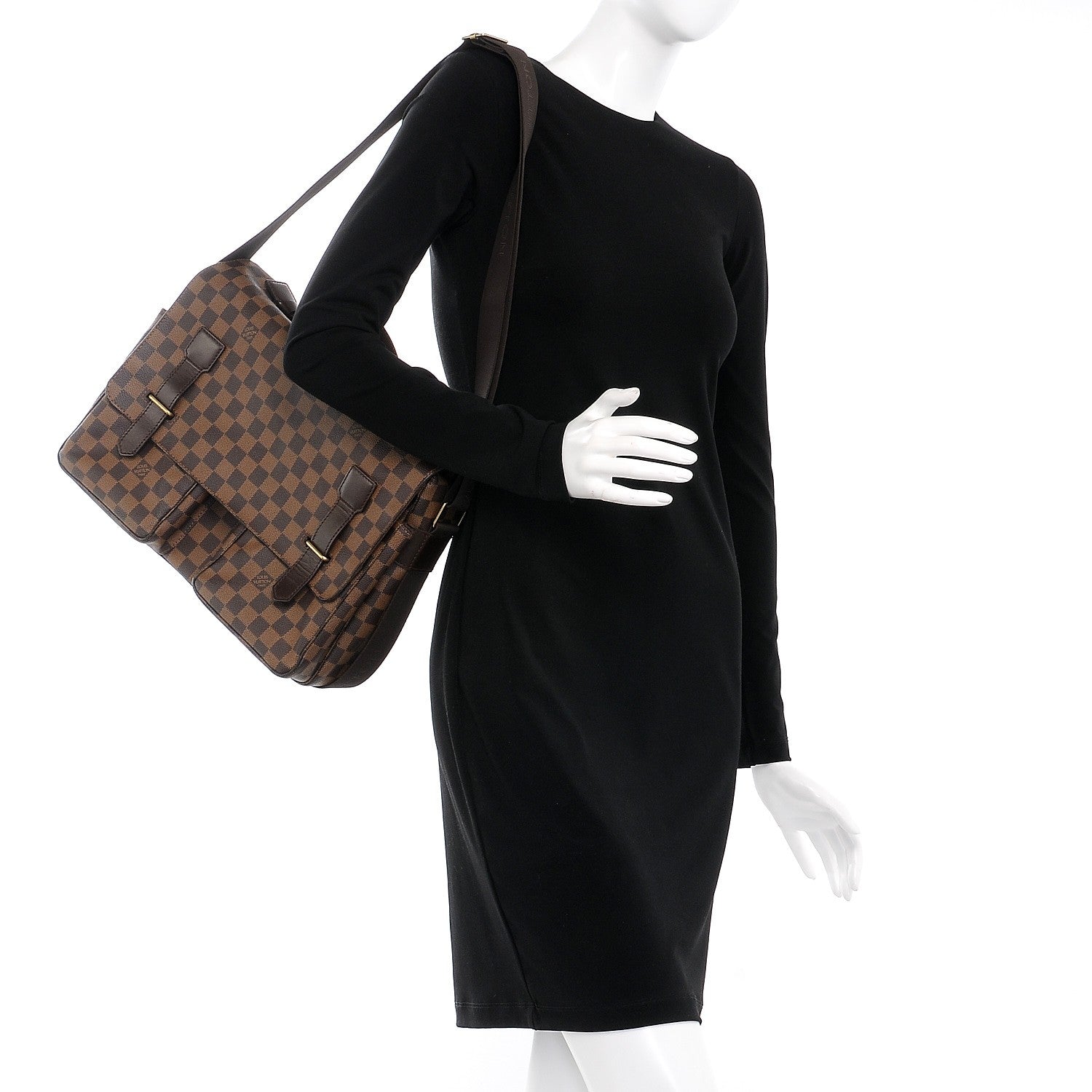 Louis Vuitton Damier Ebene Broadway Messenger Bag 2 of 9