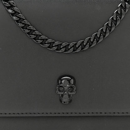 Alexander McQueen Calfskin Mini Skull Chain Crossbody Bag Black 7 of 10
