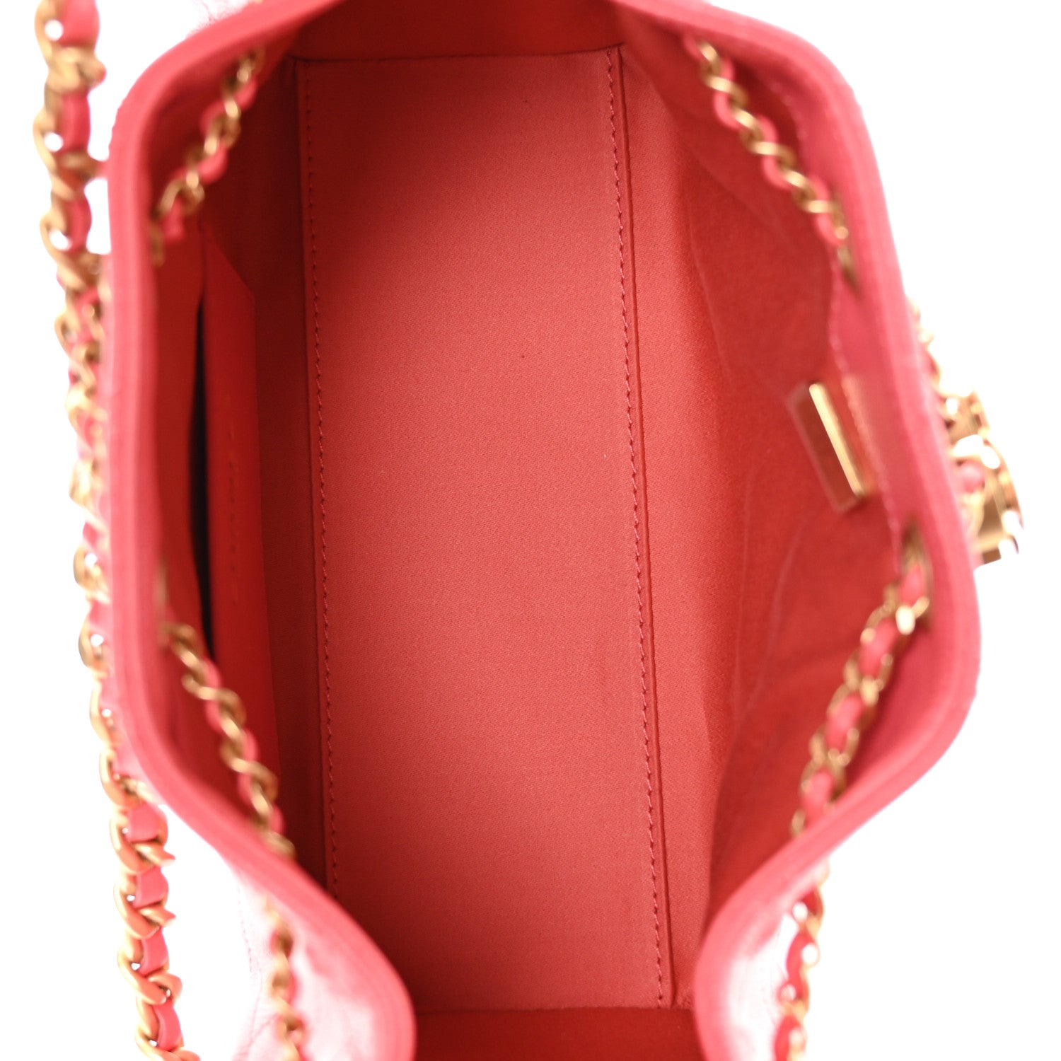 Chanel Caviar Quilted Mini Chanel 25 Handbag Coral 5 of 11