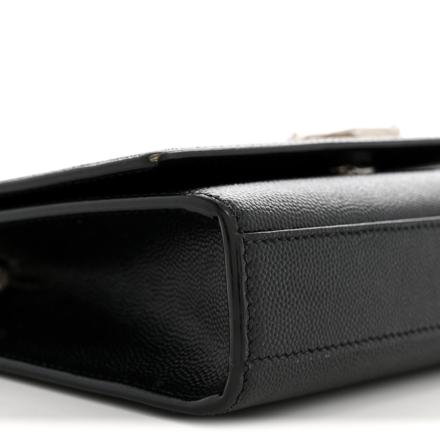 Grain De Poudre Small Monogram Kate Satchel Black
