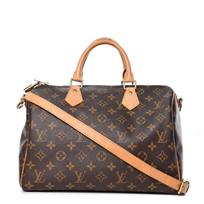 Louis Vuitton Monogram Speedy Bandouliere 30 1 of 18