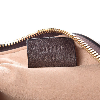 Gucci GG Supreme Monogram Large Ophidia Pouch Clutch Brown 7 of 10