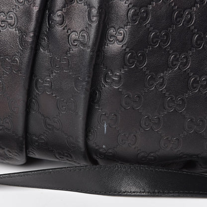 Gucci Guccissima Medium Hysteria Top Handle Bag Black 14 of 16