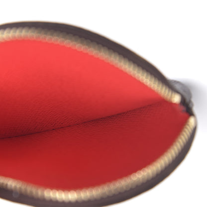 Louis Vuitton Monogram 2016 Christmas Animation Round Coin Purse Rouge 5 of 7
