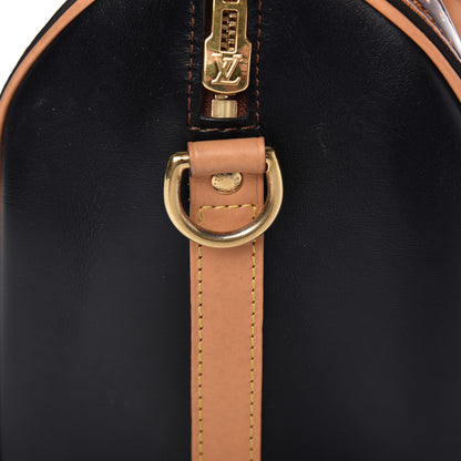 Louis Vuitton Transformed Damier Ebene Time Trunk Speedy Bandouliere 25 Black 10 of 10