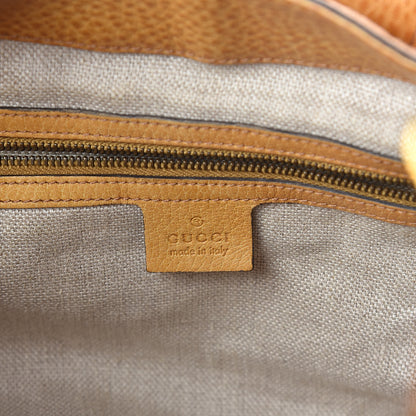 Gucci Straw Large New Pelham Shoulder Bag Tan 6 of 15
