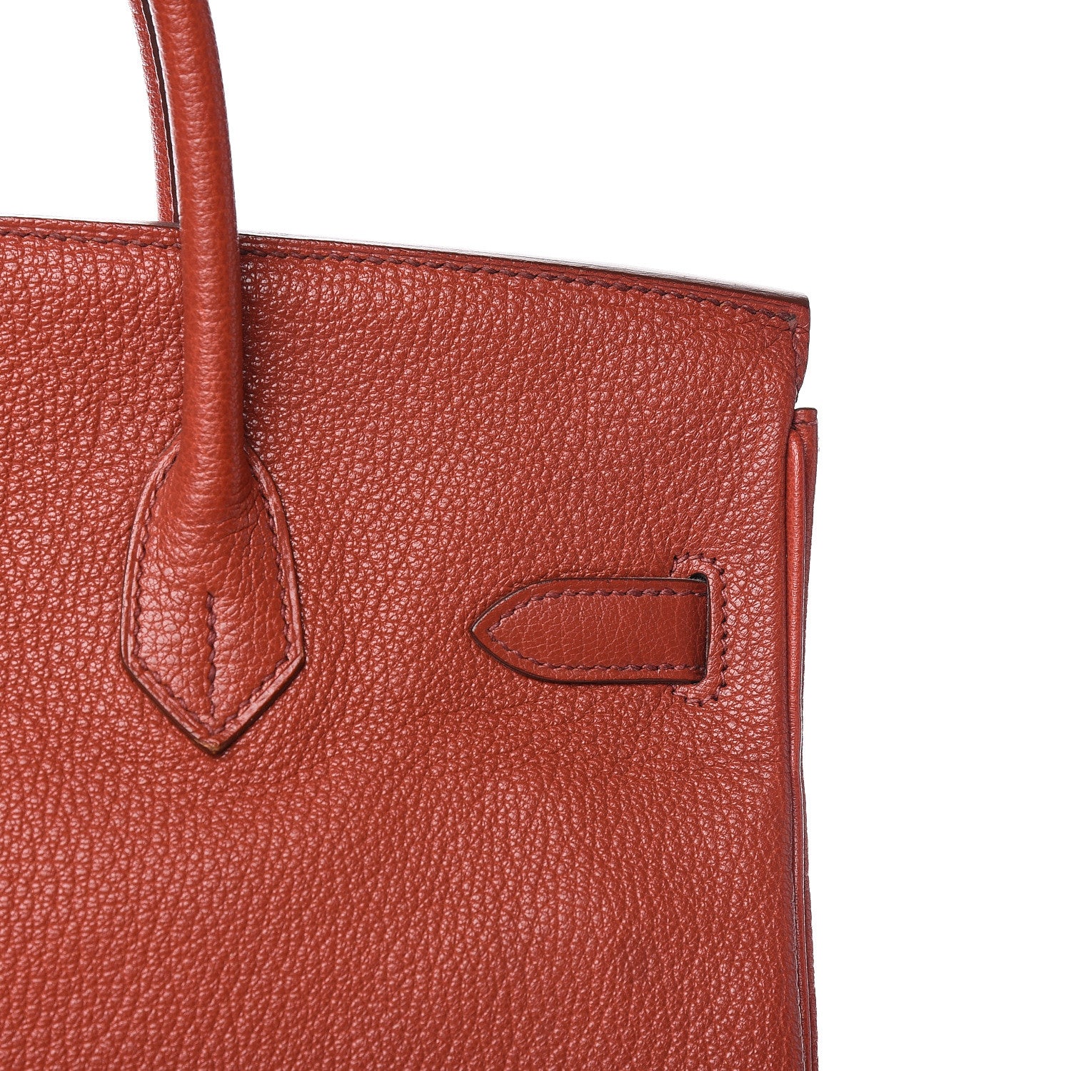 Hermes Chevre Mangalore HAC Birkin 32 Coq de Roche 33 of 33