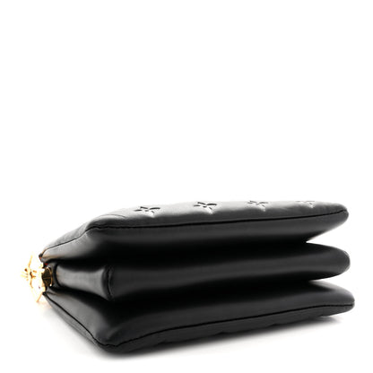 Louis Vuitton Lambskin Embossed Monogram Coussin BB Black 4 of 10