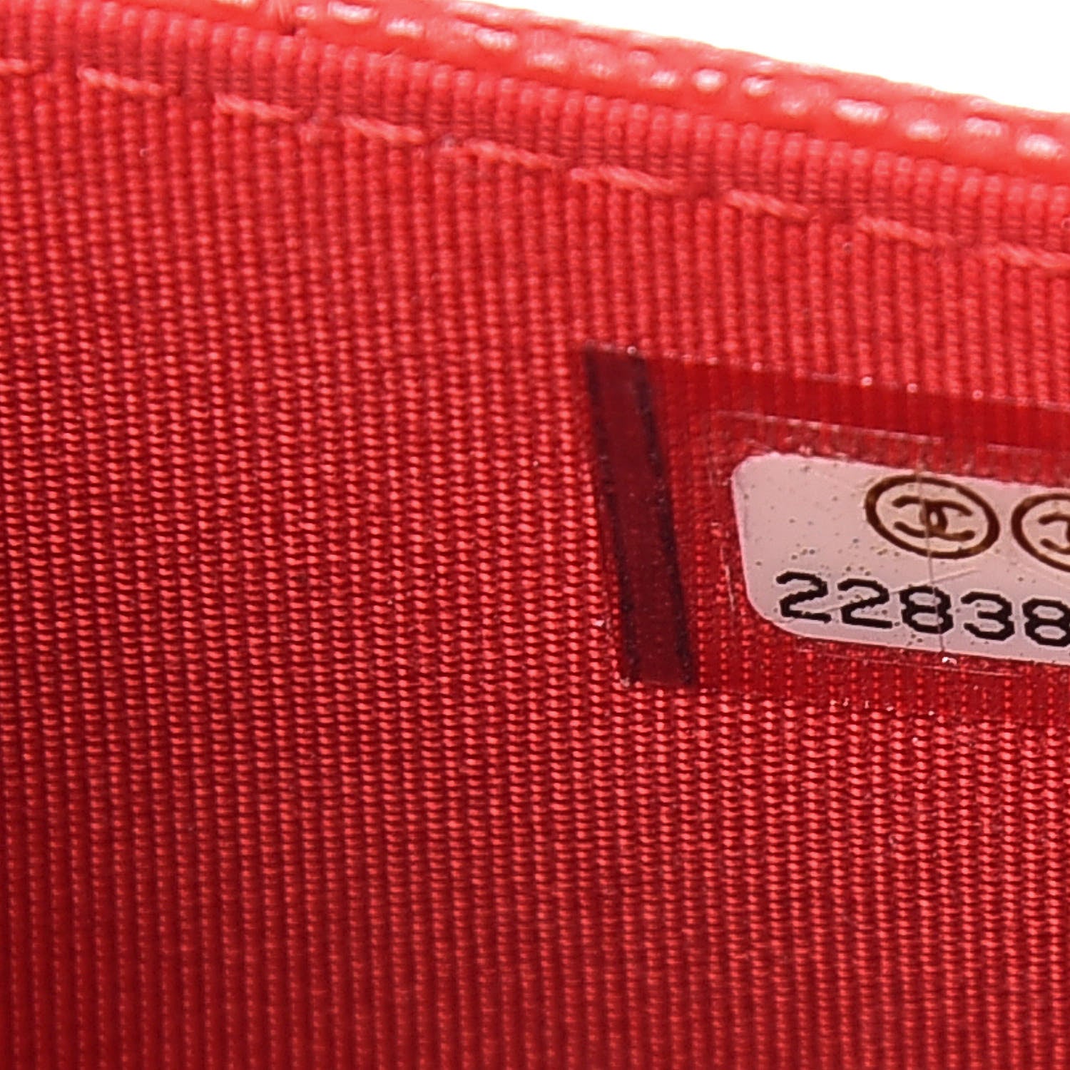 Chanel Caviar Quilted Golden Class Wallet On Chain WOC Red 10 of 11