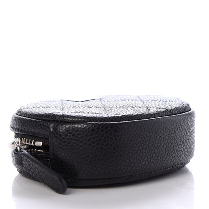 Chanel Caviar Quilted Zip Around Classic Coin Purse Black 4 of 8