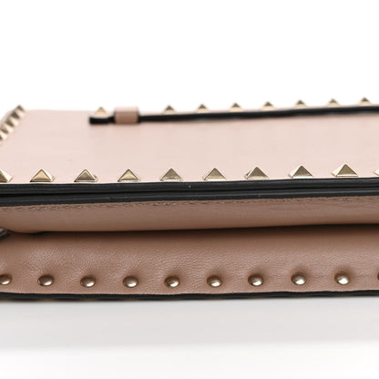 Valentino Garavani Nappa Rockstud Wristlet Clutch Alpaca 12 of 14
