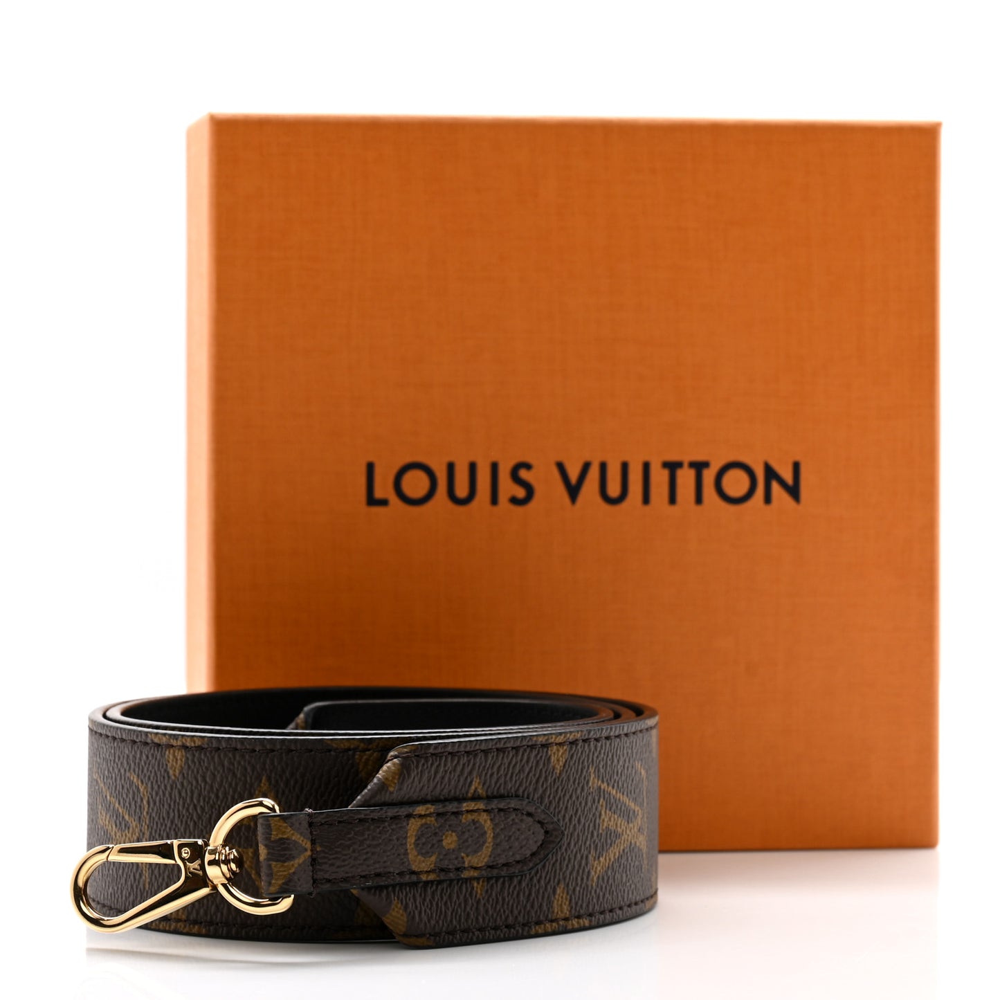 Monogram Bandouliere Shoulder Strap Black