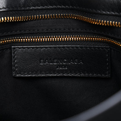 Balenciaga Veau Amp Plate Gold Hardware City Black 5 of 10