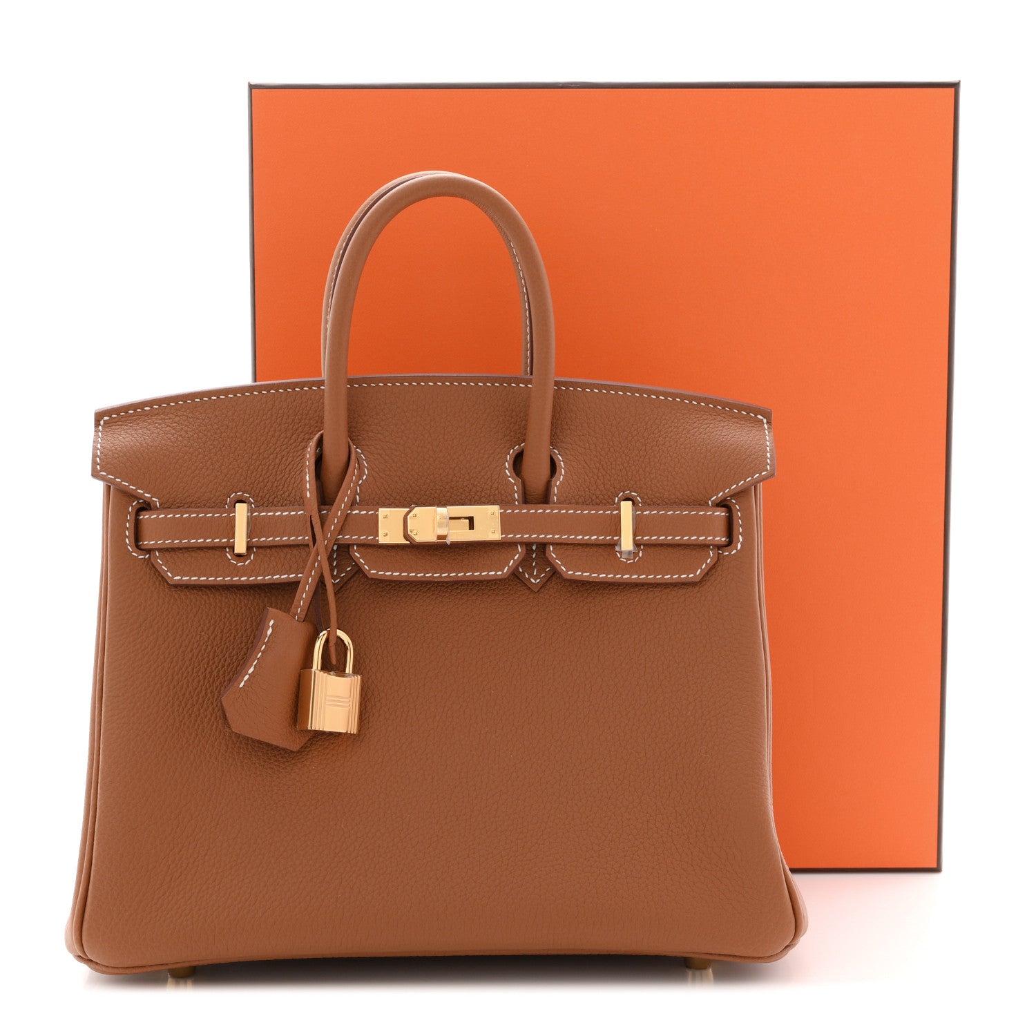 Hermes Togo Birkin 25 Gold 11 of 11