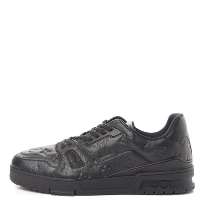 Louis Vuitton Empreinte LV Trainer Sneaker 9.5 Black 1 of 10