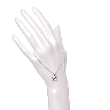 Tiffany Sterling Silver Elsa Peretti Starfish Charm Bracelet 2 of 9
