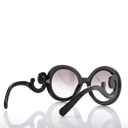 Prada Baroque Sunglasses SPR 27N Black 3 of 6