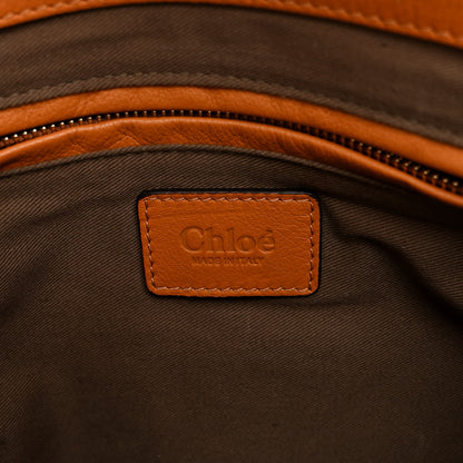 Chloe Calfskin Medium Marcie Satchel Tan 6 of 10