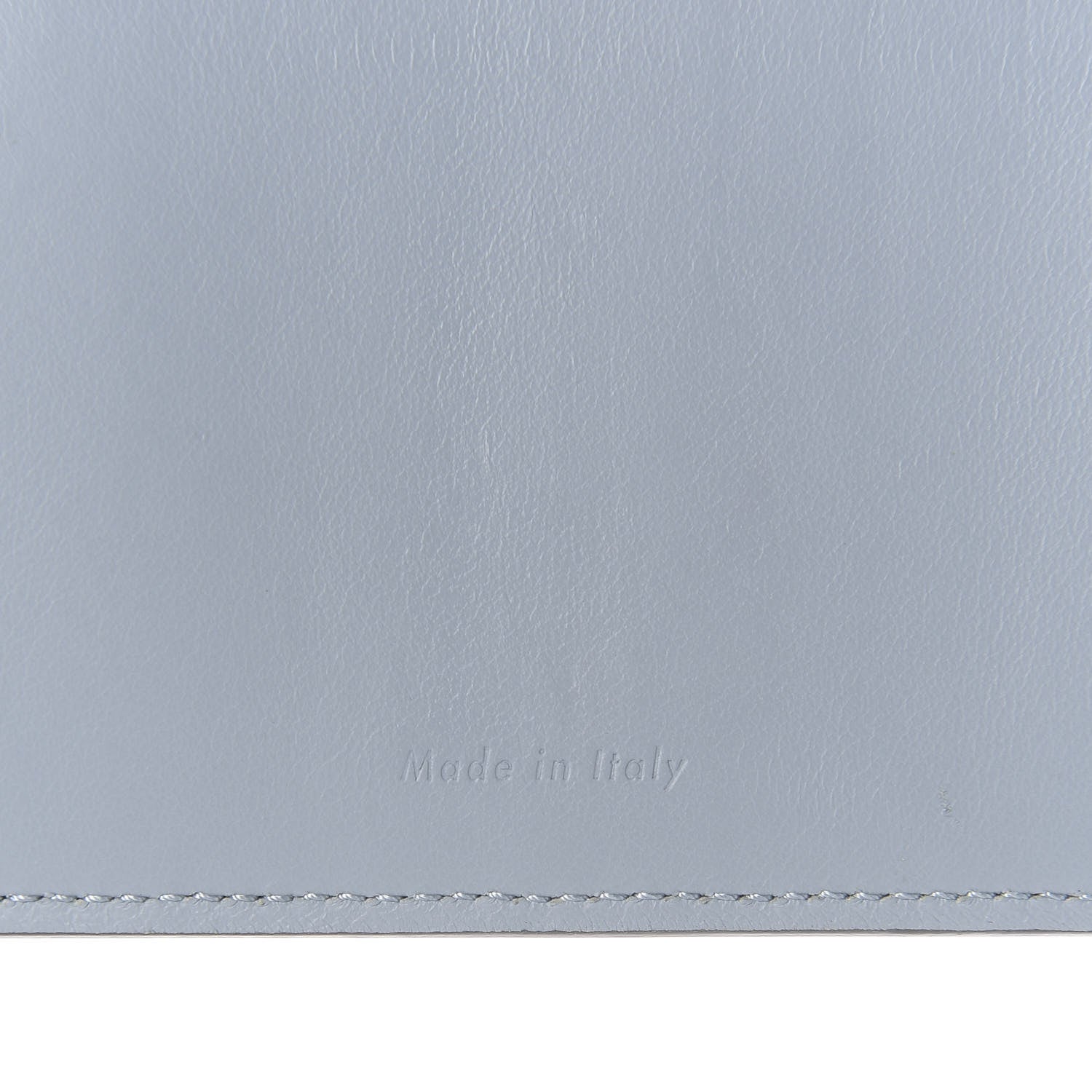 Celine Grained Calfskin Large Multifunction Strap Wallet Pebble Mineral 5 of 7