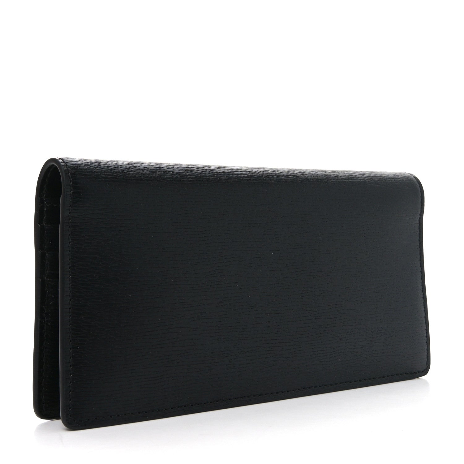 Gucci New Shanghai Calfskin Continental Wallet Black 3 of 7