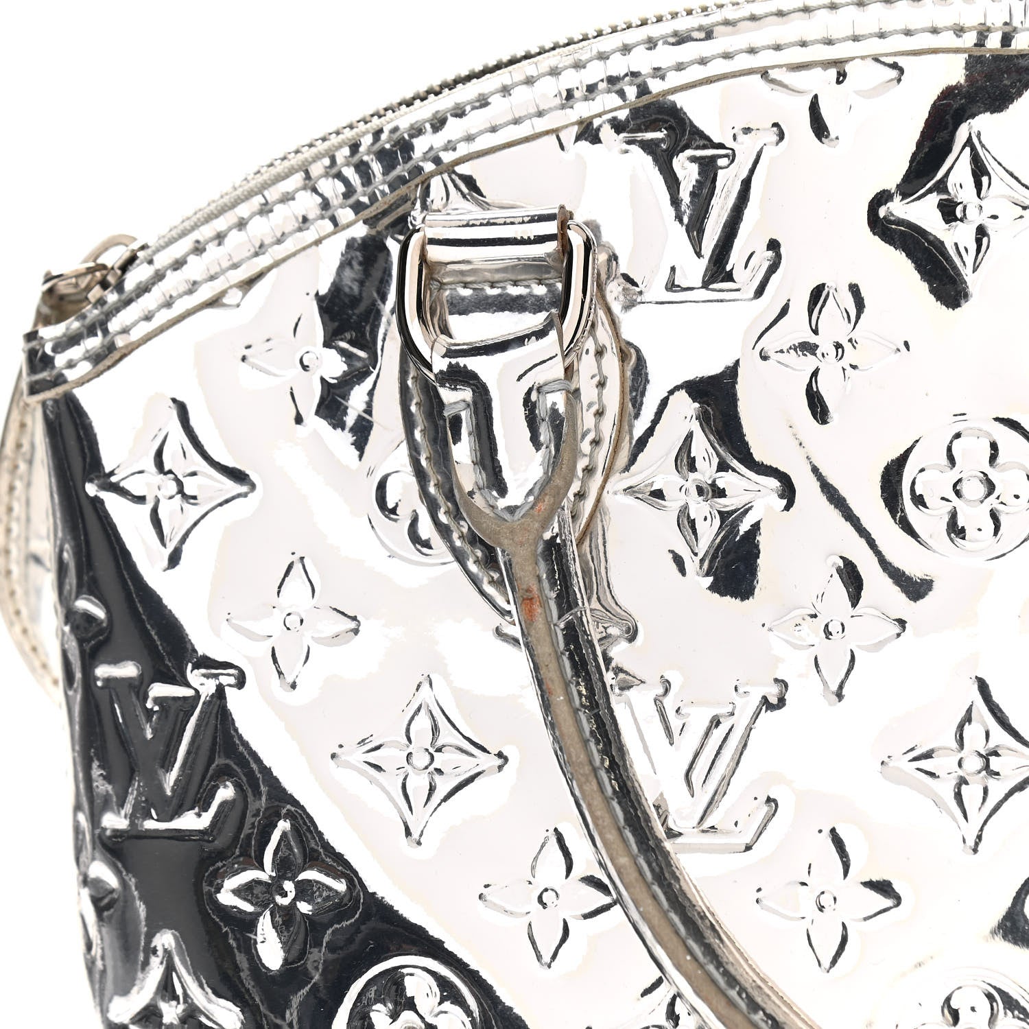 Louis Vuitton Monogram Miroir Lockit Silver 18 of 19