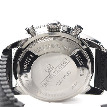 Breitling Stainless Steel Rubber 46mm Superocean Heritage Limited Edition Automatic Watch Black A23320 4 of 6