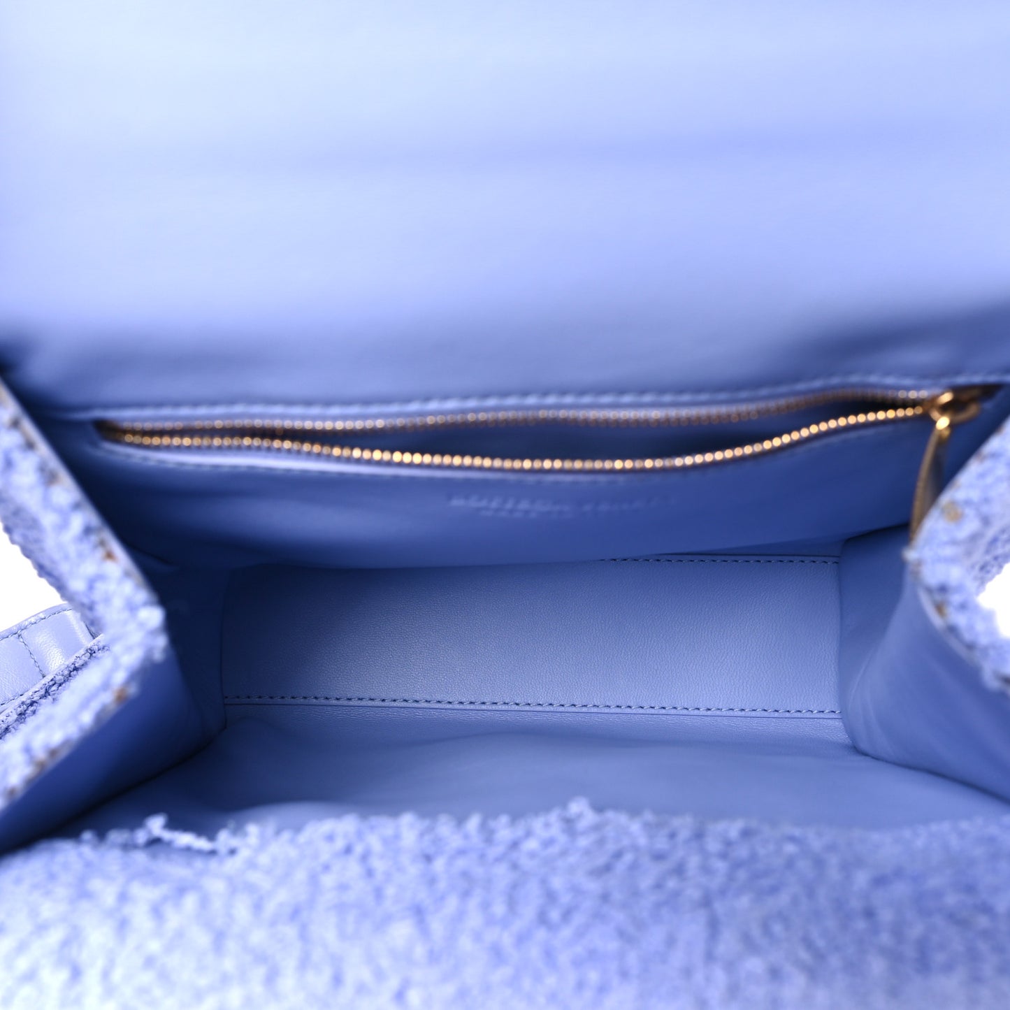 Boucle Clip Bag Periwinkle