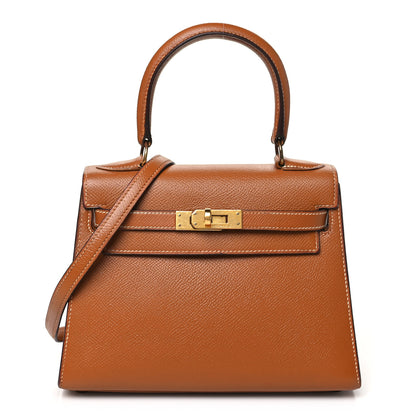 Hermes Courchevel Mini Kelly Sellier 20 Gold 1 of 17