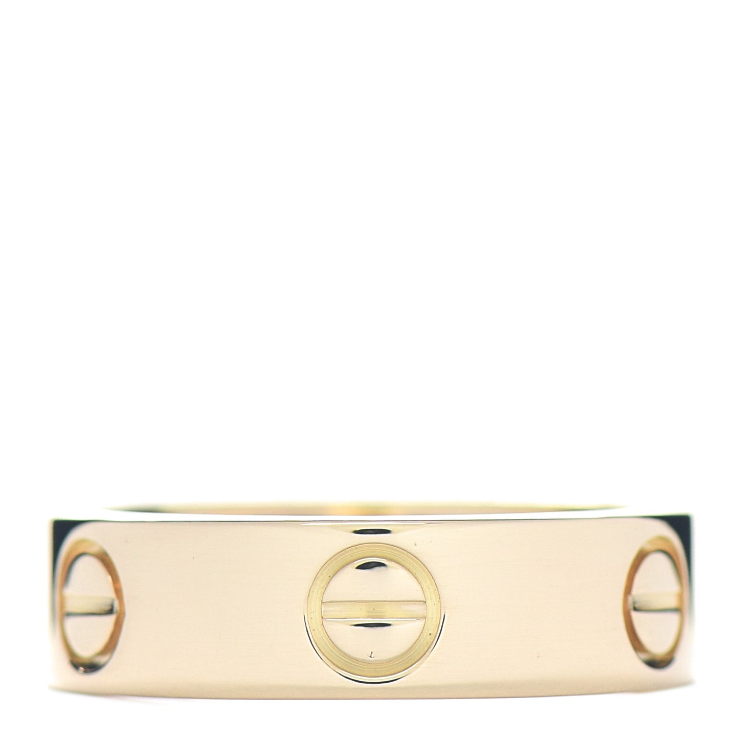 18K Yellow Gold 5.5mm LOVE Ring 53 6.5