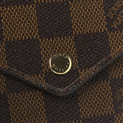 Louis Vuitton Damier Ebene Victorine Wallet Cherry 12 of 12