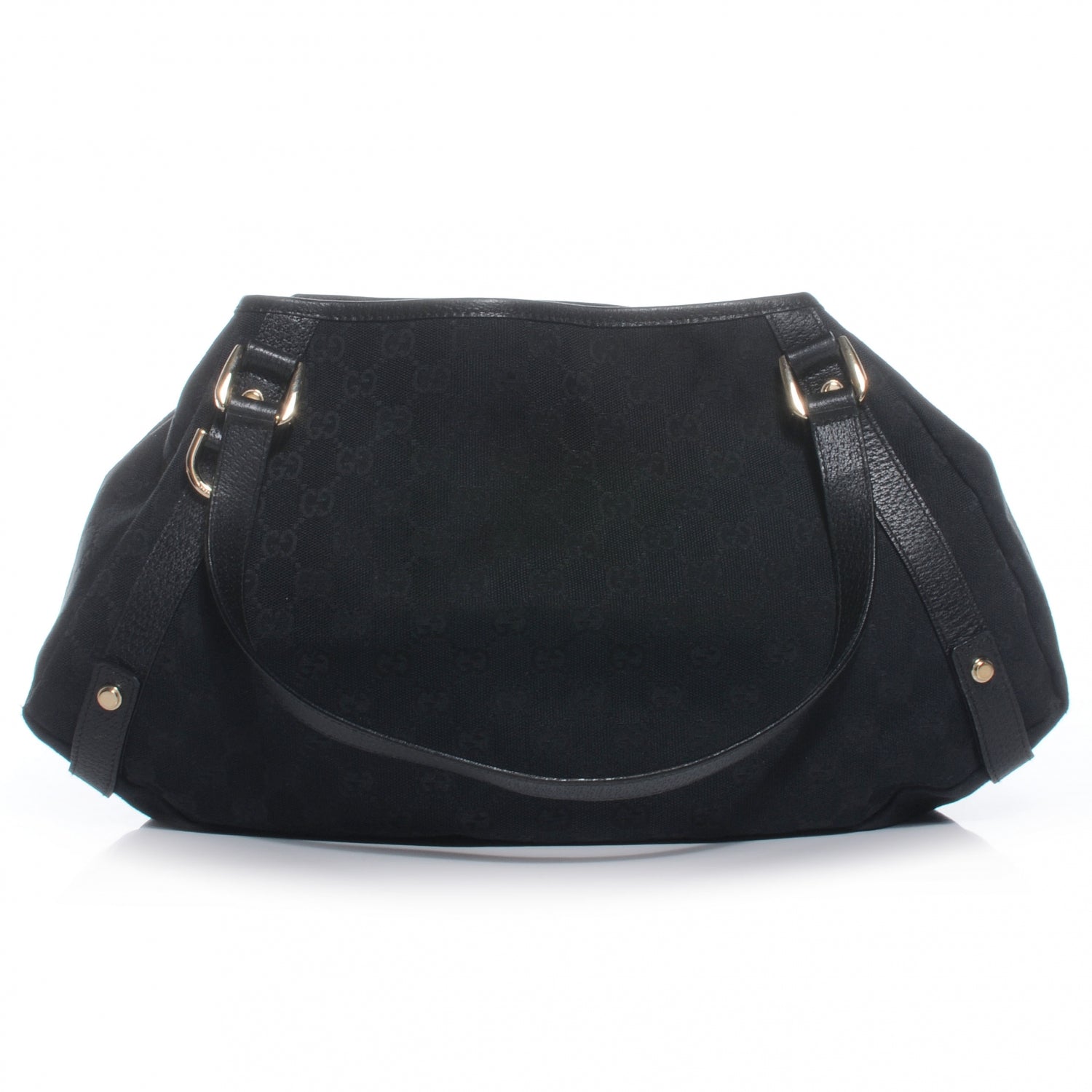 Gucci Monogram Medium Abbey Shoulder Bag Black 1 of 7