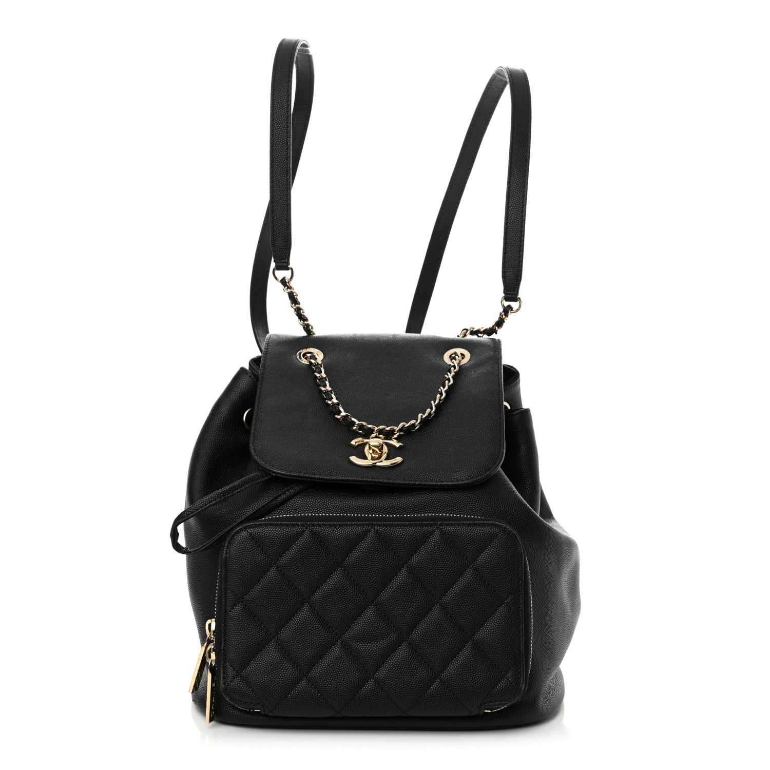 Chanel Caviar Quilted Business Affinity Backpack Black 1 of 14