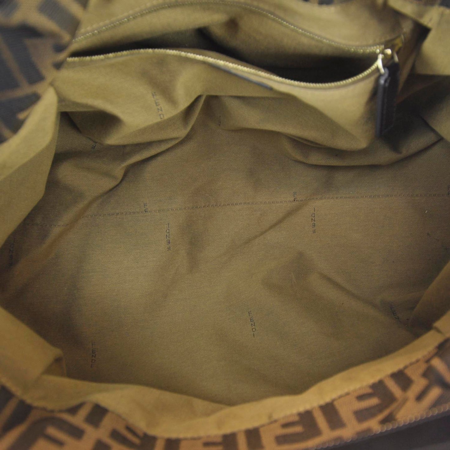 Zucca Large Chef Shopper Tote Tobacco