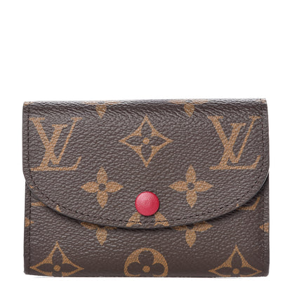 Louis Vuitton Monogram Rosalie Coin Purse Fuchsia 1 of 8