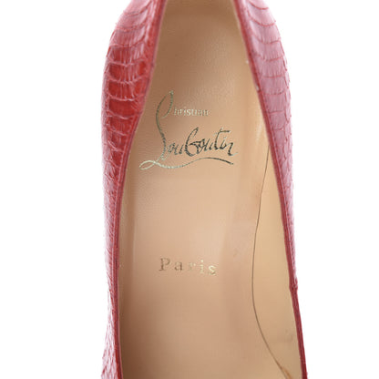 Christian Louboutin Watersnake Decollete 554 100 Pumps 36 Red 6 of 12