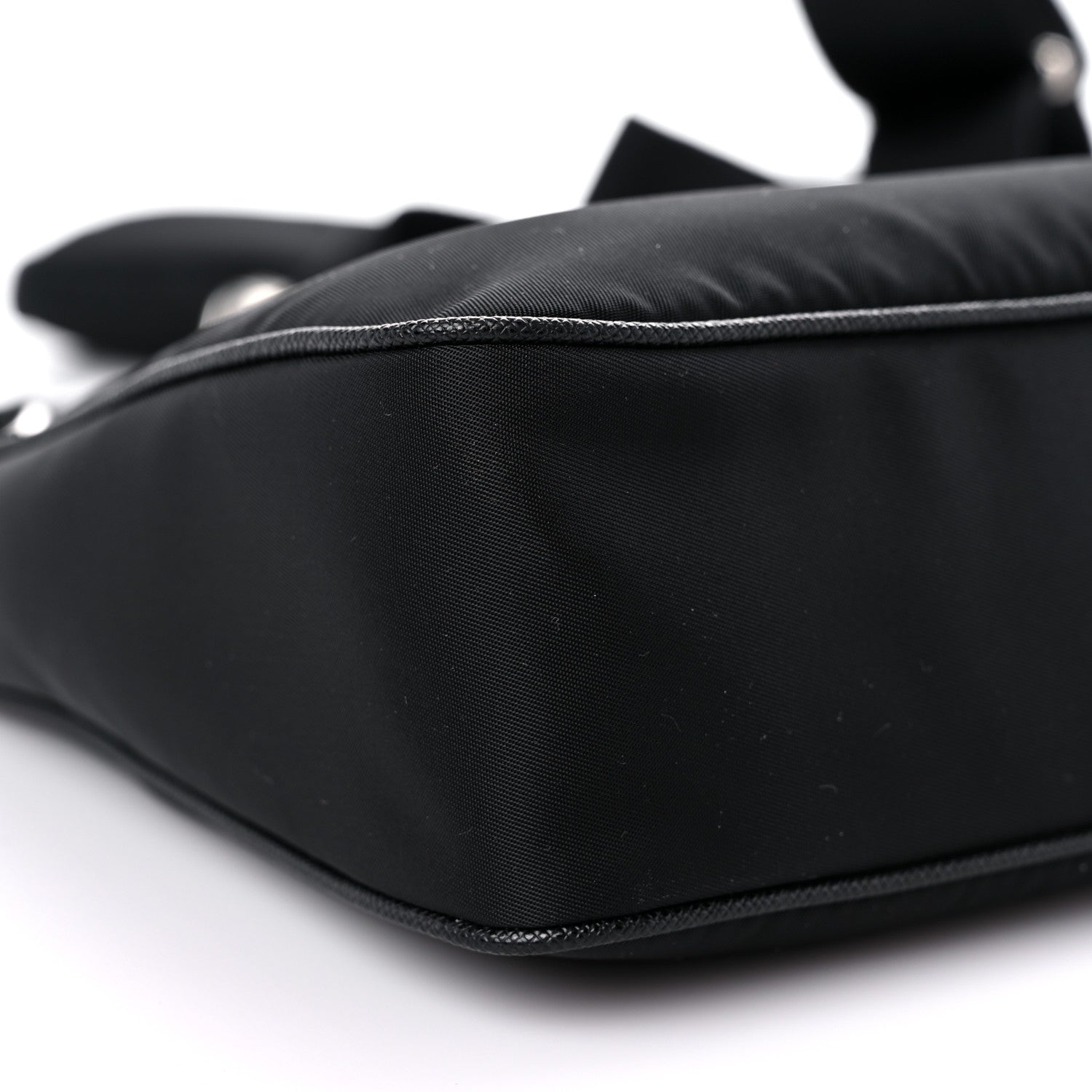 Prada Nylon Re-Edition 2005 Shoulder Bag Black 7 of 8