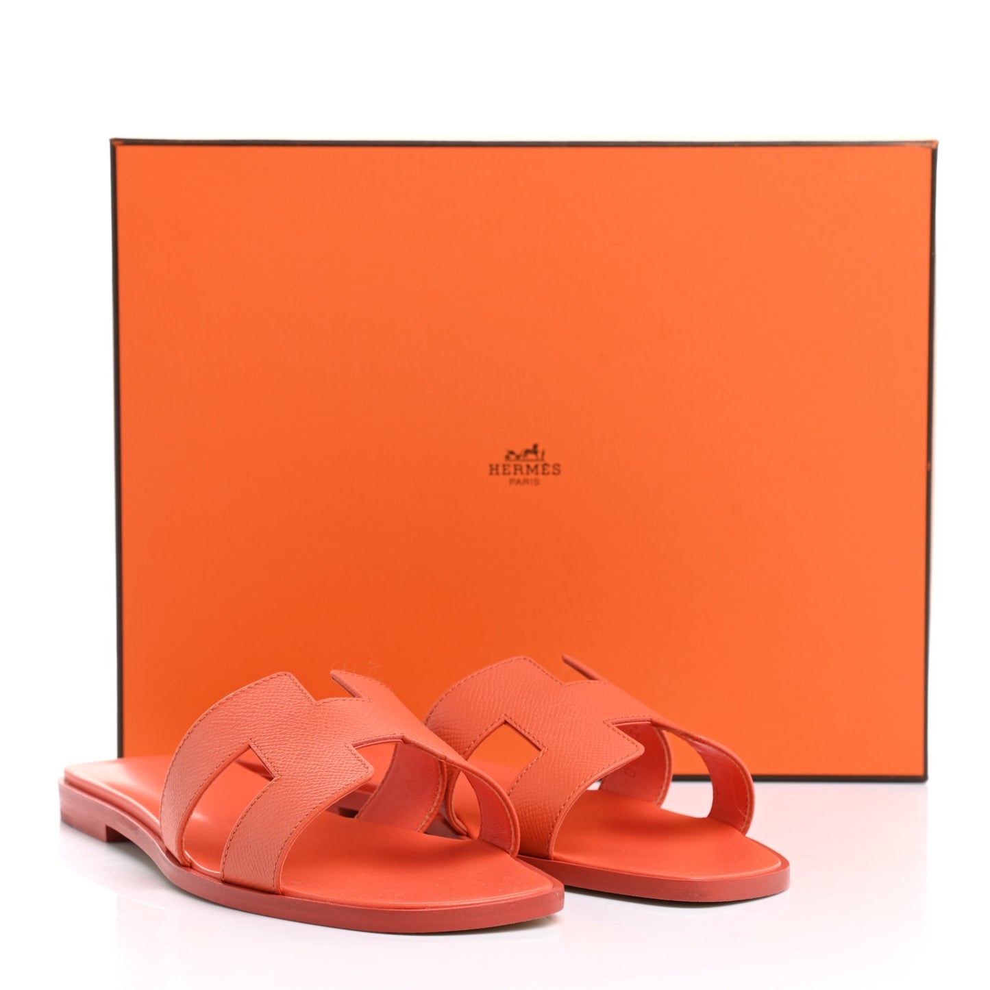 Epsom Oran Sandals 39.5 Orange Poppy