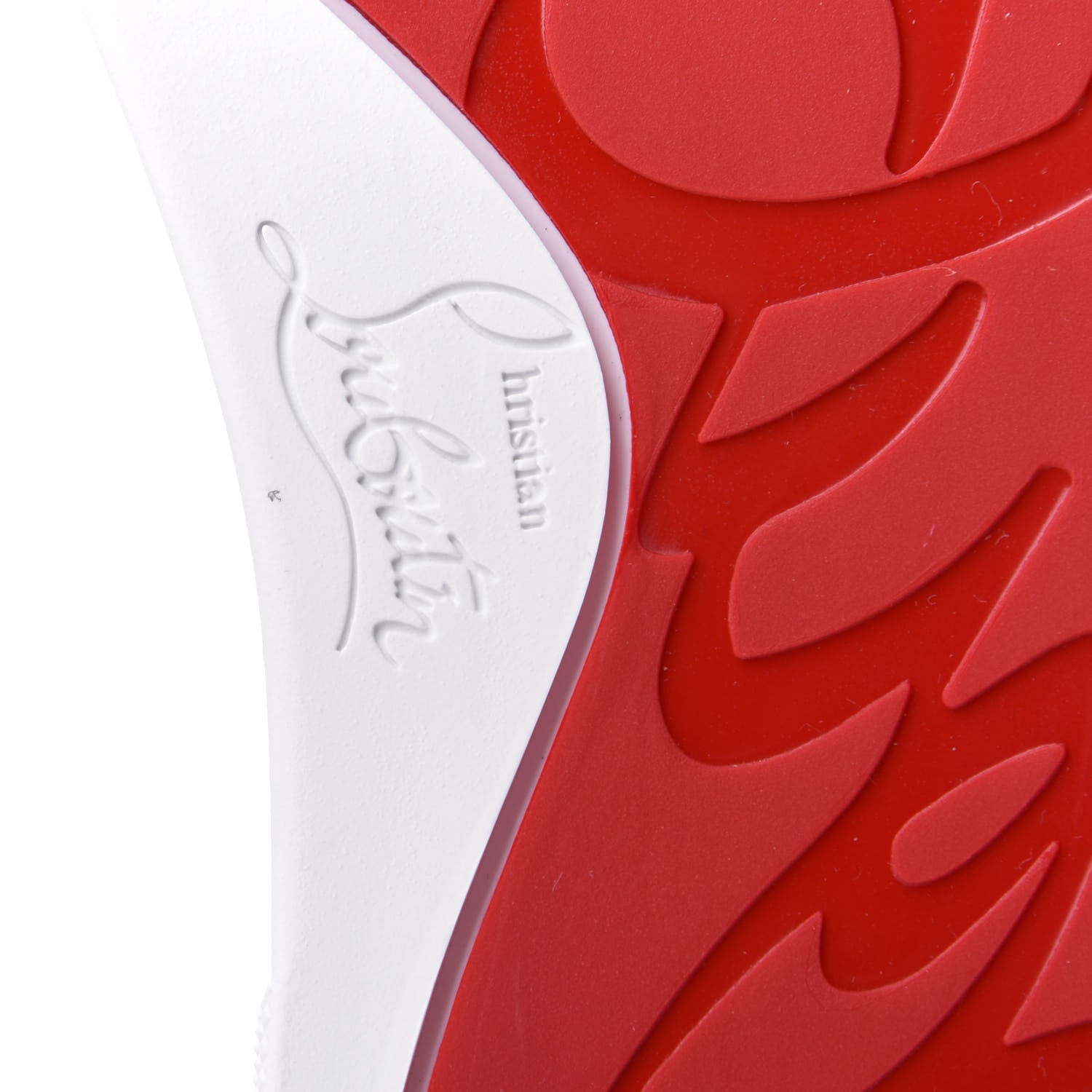 Christian Louboutin Calfskin Vieira Flat Sneakers 38.5 Latte 8 of 11