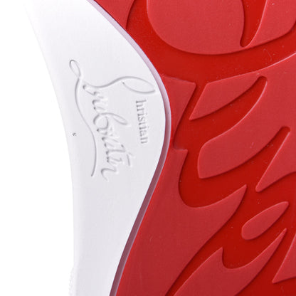 Christian Louboutin Calfskin Vieira Flat Sneakers 38.5 Latte 8 of 11