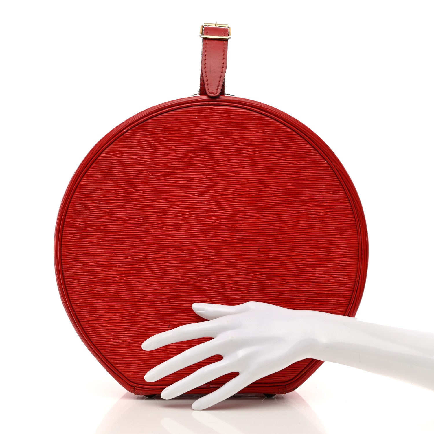 Louis Vuitton Epi Boite Chapeaux 30 Castillan Red 2 of 14
