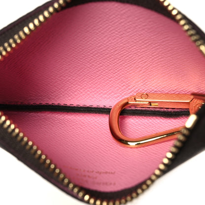 Louis Vuitton Monogram 2023 Christmas Animation Alpine Key Pouch Pink 5 of 8