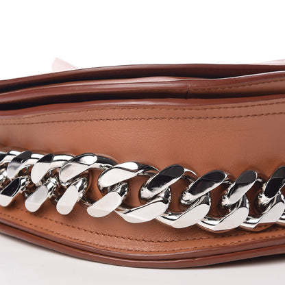 Givenchy Calfskin Infinity Saddle Bag Cognac 8 of 9