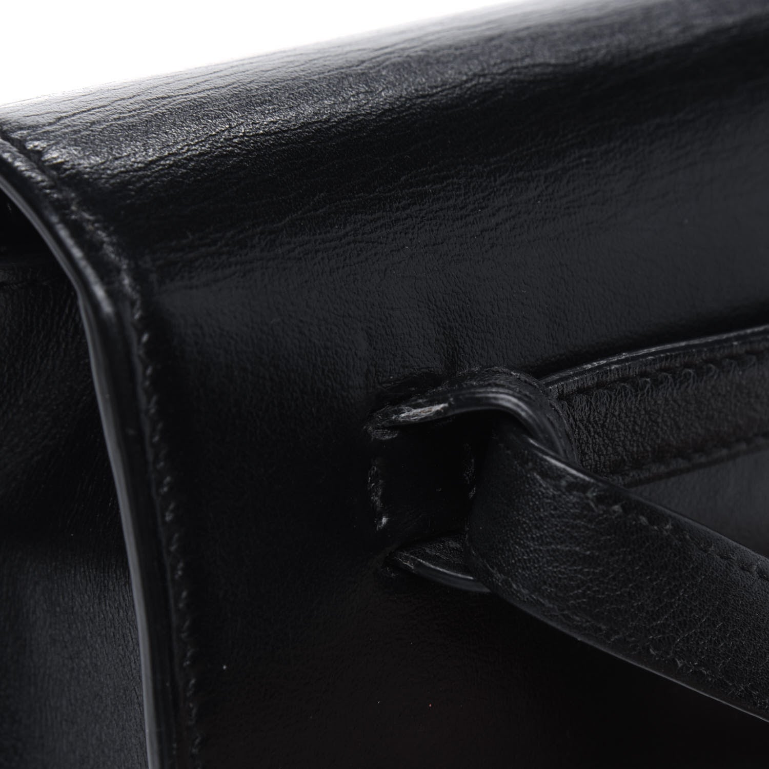 Saint Laurent Smooth Calfskin Monogram Kate Belt Bag Black 6 of 6