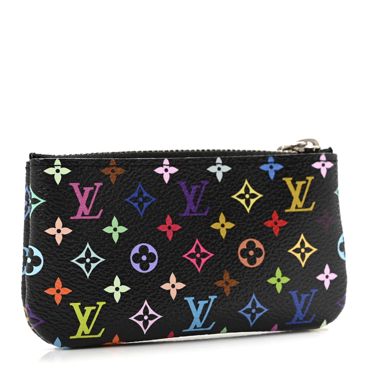 Monogram Multicolor Key Pouch Black Grenade