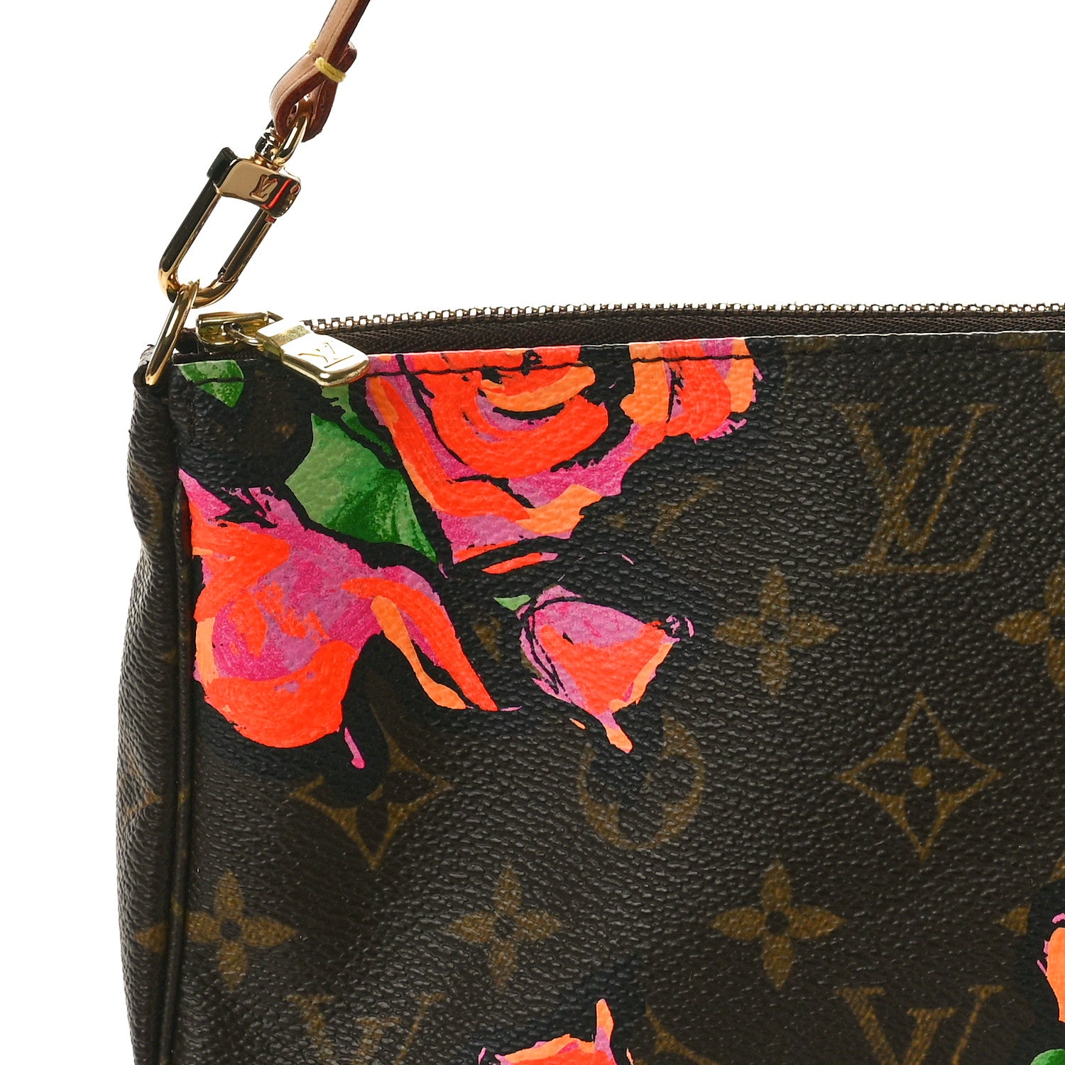 Louis Vuitton Monogram Roses Pochette Accessories 8 of 11