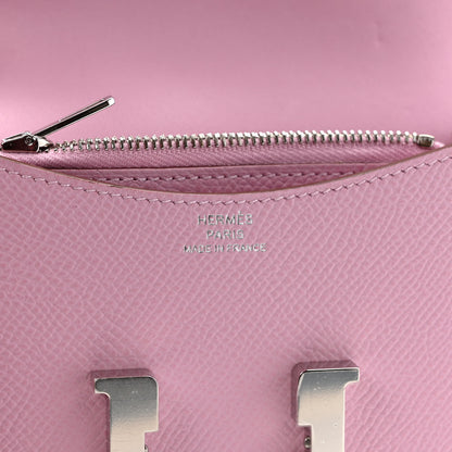 Hermes Epsom Constance Slim Wallet Mauve Sylvestre 6 of 6