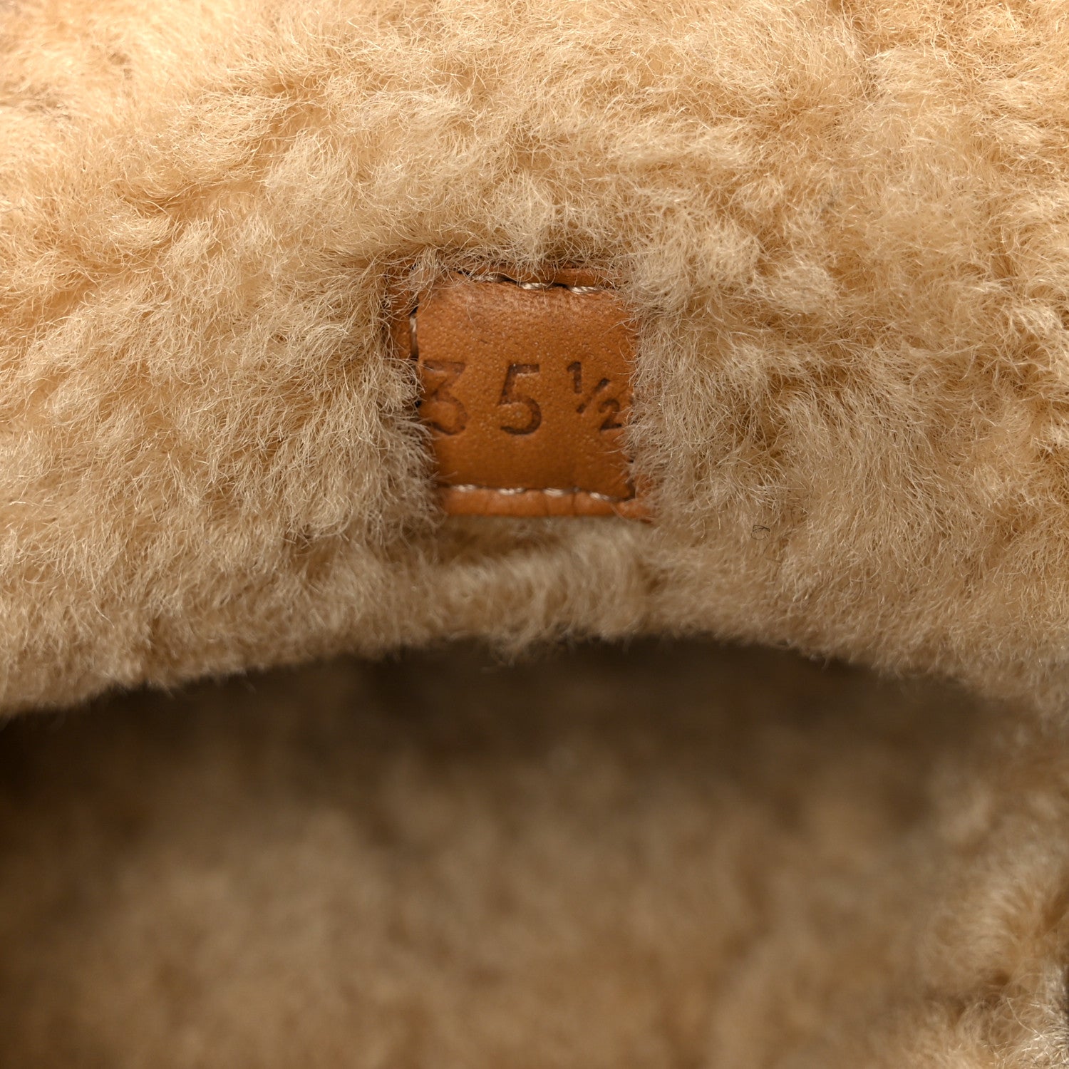 Gucci Covered Wool GG Monogram Womens Fria Horsebit Loafers 35.5 Beige Ebony Black Butterscotch 10 of 10